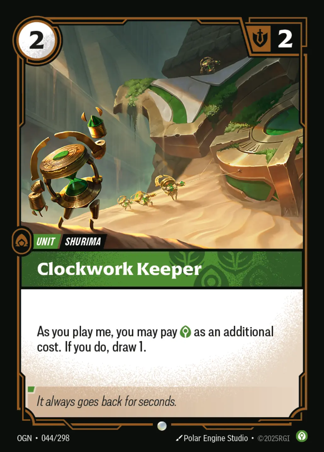 Clockwork Keeper